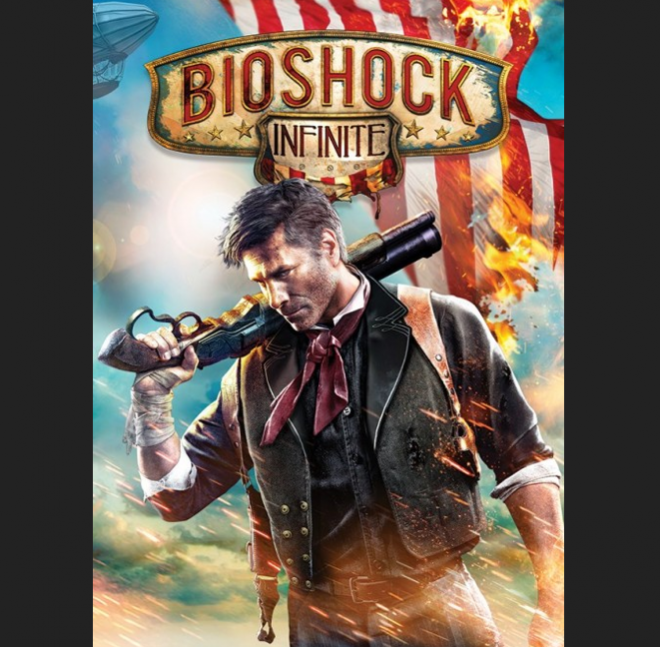 Bioshock Infinite Boxart and 32 Other Games Featuring an Armed White Man on the Cover